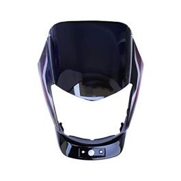 Head Light Visor Mask Compatible For Bajaj Platina 125cc Bk-red