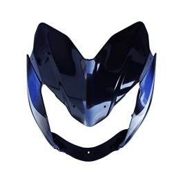 Head Light Visor Mask Compatible For Bajaj Discover 100m Bk-blue