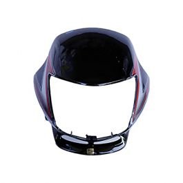 Head Light Visor Mask Compatible For Honda Shne N/m Bk-red