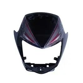 Head Light Visor Mask Compatible For Honda Cb Shne N/m Bk (red Sticker)