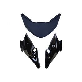 Head Light Visor Mask Compatible For Yamaha Fz-s Bk