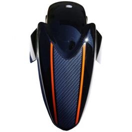 Front Mudguard Compatible For Tvs Apache 160 Rtr (w/sticker) Black
