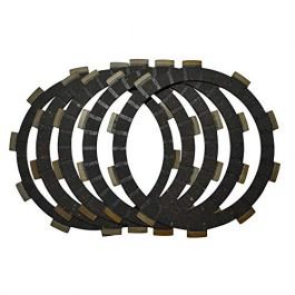 Rubber Clutch Plate (4+1) Compatible For Bajaj Pulsar 150 Ug-4 (rclp11)