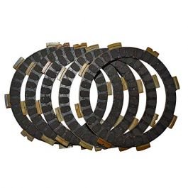 Rubber Clutch Plate (5) Compatible For Bajaj Ct100 / Caliber (rclp6)