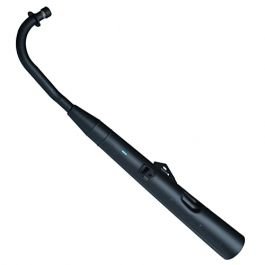 Silencer Compatible For Hero Splendor Y2k New (powder Coated)