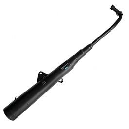 Silencer Compatible For Hero Glamour/super Splendor (powder Coated)