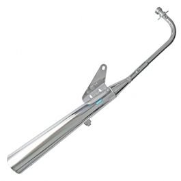 Silencer Compatible For Hero Splendor Old (chrome)
