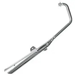 Silencer Compatible For Tvs Star City (chrome)