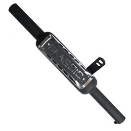 Silencer Compatible For Royal Enfield Bullet Universal Indoor (with Cl Plate) (powder Coating)