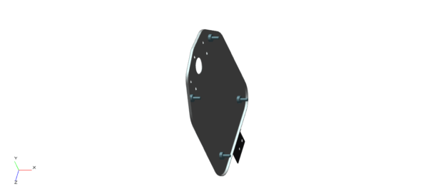 Number Plate Rear Black For Bullet 350 Ks | Bullet 350 Es | Royal Enfield - Image 2