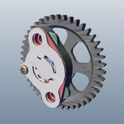 Oil Pump Assembly For | Xoom Bs6 Fi | Xoom 110 Bsvi Obd Ii | Hero