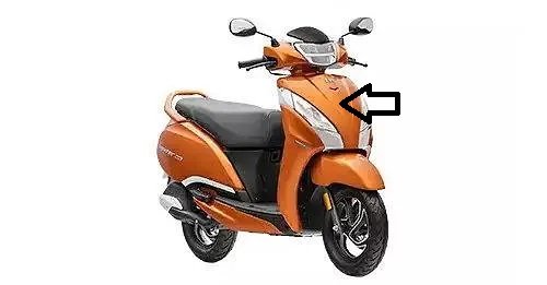 Panel Front Top Dawn Brown For Jupiter 125 | Tvs