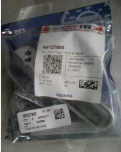 Pillion Foot Peg Right Side For Apache Rtr 160 2v | Apache 180 2v | Raider 125 |tvs