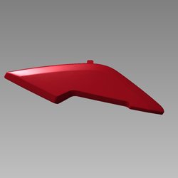 Plate Right Body Side Candy Blazing Red For Maestro | Hero