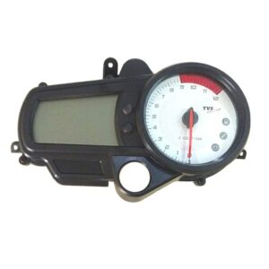 Pricol Digital Speedometer For Tvs Apache Rtr 180 | White Dial