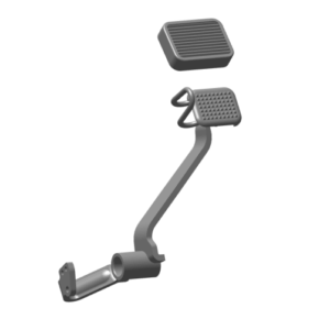 Rear Brake Pedal With Rubber Kit For Thunderbird 500x | Thunderbird 350 | Rumbler 500 | Royal Enfield