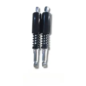 Rear Shock Absorber For Hero Splendor | Splendor Pro | Splendor Plus | Super Splendor | Cd Dawn | Cd Deluxe | Hf Dawn | Hf Deluxe | Set Of 2 | Black