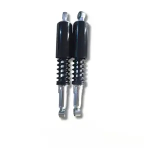 Rear Shock Absorber For Tvs Xl Super 70cc | Xl 100cc | Set Of 2 | Black
