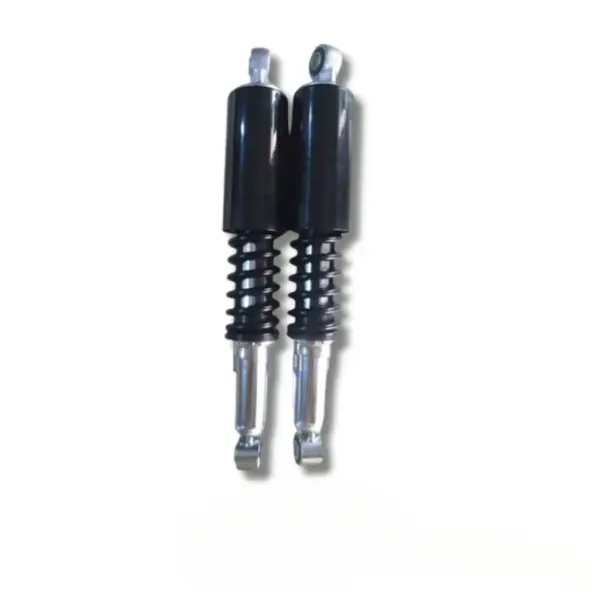 Rear Shock Absorber For Tvs Xl Super 70cc | Xl 100cc | Set Of 2 | Black