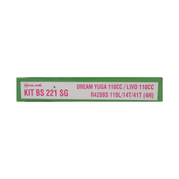 Rolon Chain Kit For Dream Yuga 110, Livo 110 - Image 3