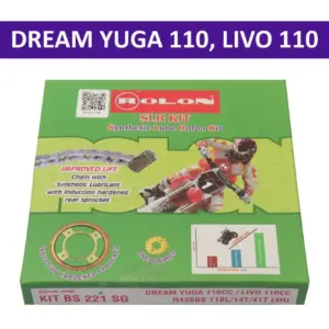 Rolon Chain Kit For Dream Yuga 110, Livo 110