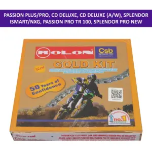 Rolon Chain Kit For Passion Plus, Cd Deluxe, Splendor I-smart, Splendor Pro New