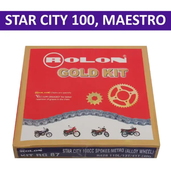Rolon Chain Kit For Star City 100, Maestro - Image 2