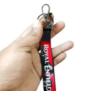 Royal Enfield Cloth Keychain With Key Ring