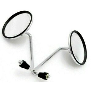Royal Enfield Electra Chromed Rear Side View Mirror- Original