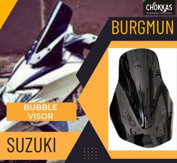 Windshield For Burgman Street 125 Bs6(black)