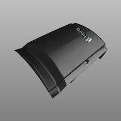Set Center Rr Cowl Black For Hero Hf Deluxe/hf Deluxe I3s Bsvi/hf Deluxe Bsvi/hf-deluxe Obd Ii
