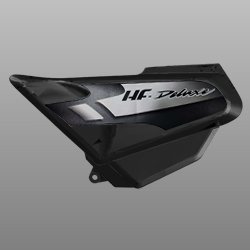 Set Cover Left Side (black) For Hero Hf Deluxe//deluxe I3s Bsv/hf Deluxe Obd Ii