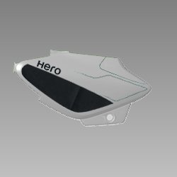 Set Cover Right Side (hgm Nh-194m-u) For Splendor Ismart | Hero