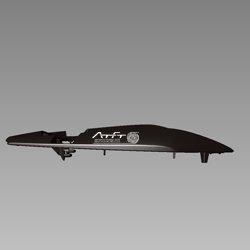 Set, Cowl Rear Upper(black,nh-1) | Black | Ignitor | 2012 | Hero