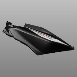 Set Cowl Right Rear (black) For Hero Xtreme 200 (2018)