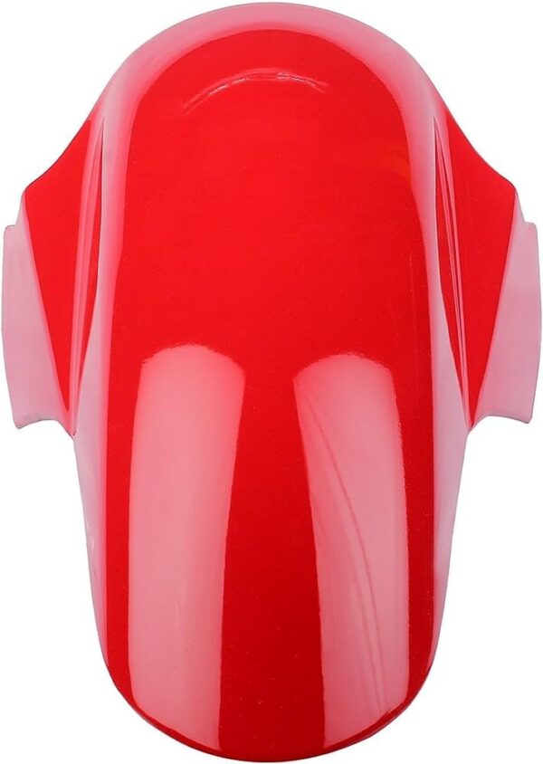 Set Front Fender Candy Blazing Red For Hero Passion Pro | Passion Xtec