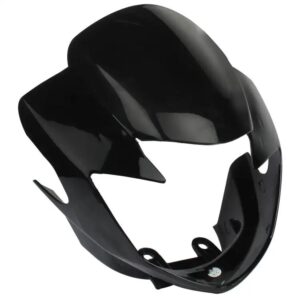 Set Front Headlight Doom With Visor – Black | Apache Rtr160 | Tvs