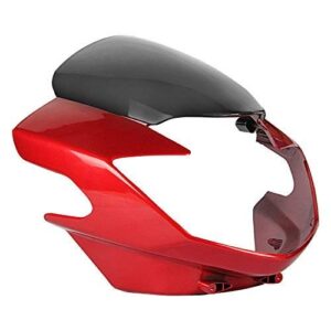 Set Front Headlight Doom With Visor - Red | Apache Rtr160 | Tvs