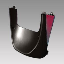 Set, Front Lower Cover, Black - 2(pleasure)