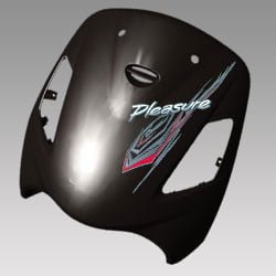 Set Front Upper Cover (plesure)