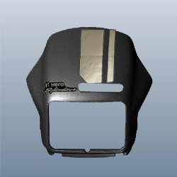 Set, Front Visor (black Nh-1) Type-2 | Splendor Plus Xtec | (may,2022) | Hero