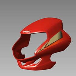 Set , Front Visor(hf-delux)