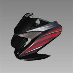 Set , Front Visor (passion Pro)