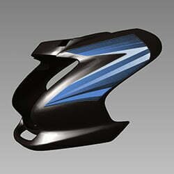 Set , Front Visor (passion Pro)