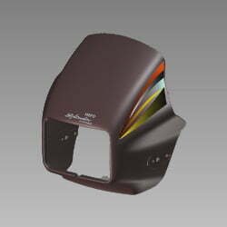 Set , Front Visor (splendor Pro)