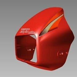 Set , Front Visor (splendor Pro)