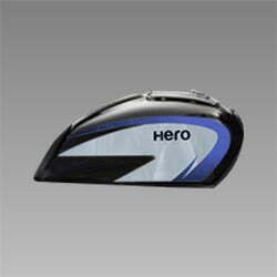 Set Fuel Tank (black Nh1 Type 4) For Hero Splendor Plus
