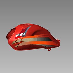 Set Fuel Tank For Hero Hf-deluxe/ Cd-deluxe