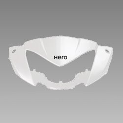 Set Handle Front Cover (white) | Plesure 2014-2016 | Hero