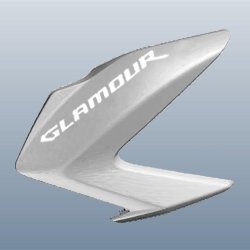 Set Left Front Cowl (mat Axis Gray Me.) Type-1 | Glamour Xtec | 2021 | Hero